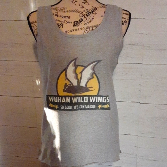 NWOT Wuhan Wild Wings Tank Top - Picture 1 of 3